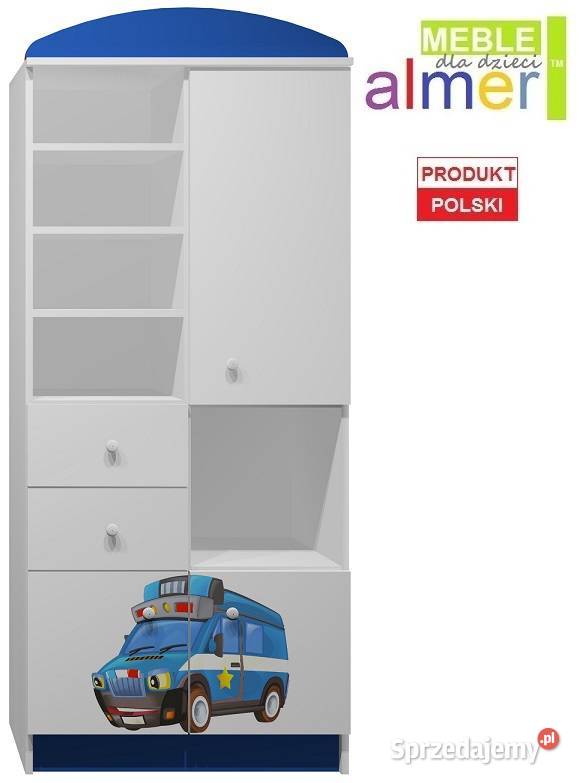 POLICJA 8 N5 regał dziecięcy 80x40 w190 kujawsko-pomorskie Chełmno
