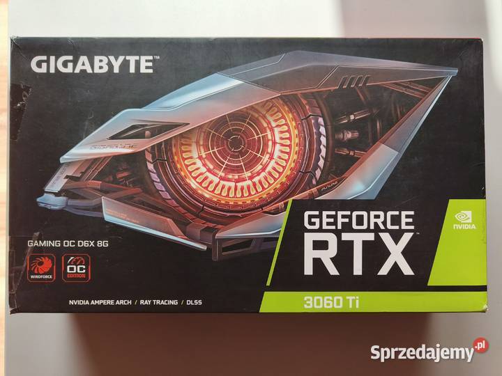 Kultowy RTX3060Ti Gigabyte Gamming OC 8GB VRAM Zagościniec sprzedam