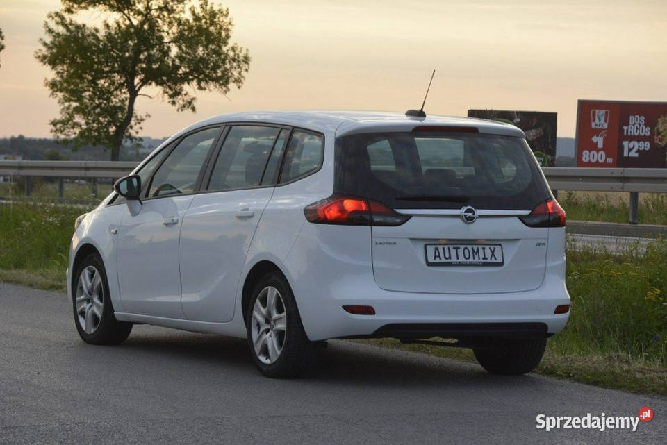 Opel Zafira 16CDTI 7 osobowa serwisie Android wspomaganie kierownicy Opel podkarpackie Sędziszów Małopolski