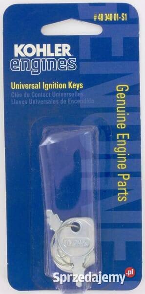 Kluczyk stacyjki zapłonu 2 Kohler 4834001S małopolskie Kamionna