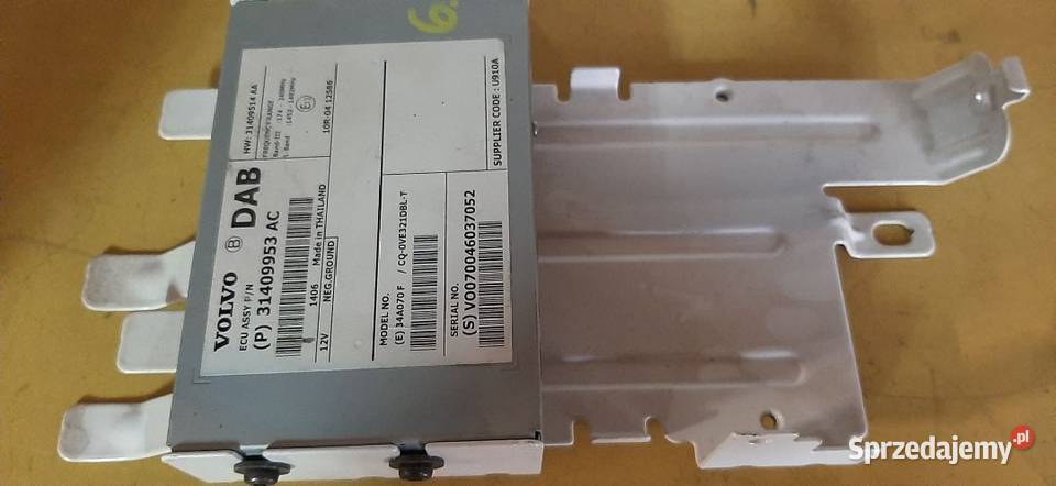 Tuner ECU Radio Volvo S60 II Lift 31409953AC osobowe Sprzęt audio fabryczny świętokrzyskie Włoszczowa