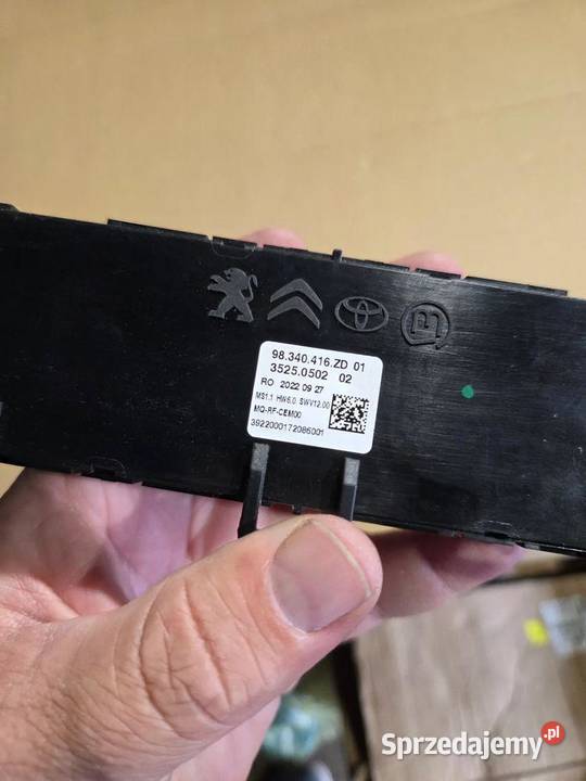 Panel klimatyzacji Fiat Scudo III 98340416ZD osobowe dolnośląskie