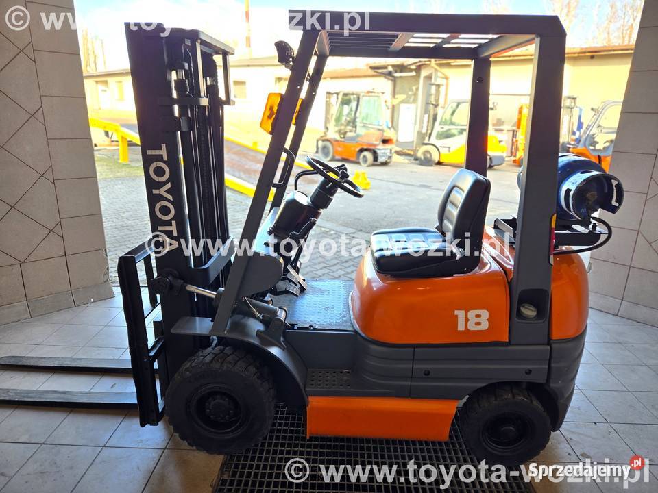 Wózek Widłowy TOYOTA 6FG18 Wózki Widłowe TOYOTA śląskie Mysłowice sprzedam