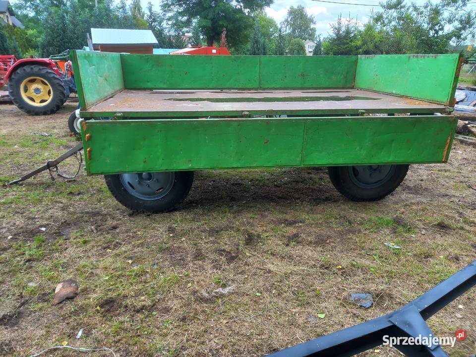 Przyczepa rolnicza nieuszkodzony Sieradz