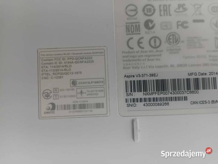 Laptop Acer V3 371 Series Chełm