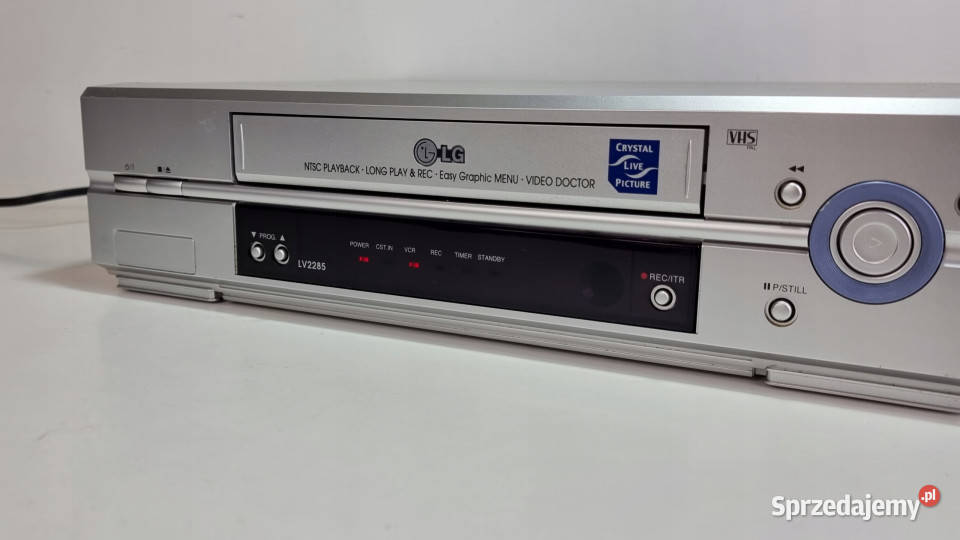 Video magnetowid LG Crystal Picture LV 2285 Międzychód