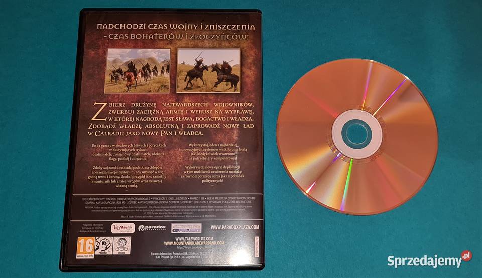 MountBlade Warband Gra na PC Retro 2010r Komputerowe PC