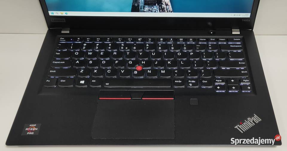 Laptop Lenovo ThinkPad T495s Ryzen 5 Pro 3500u USB 3.0  lubelskie Lublin sprzedam