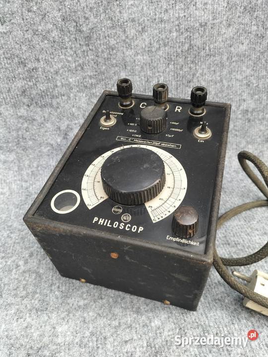 Stary zabytkowy mostek Philips Philoscop MB2023