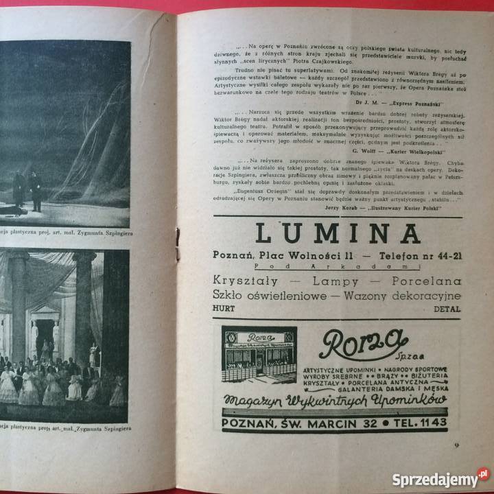 758 Prospekt Teatr Wielki w Poznaniu 19471948 Szczecin