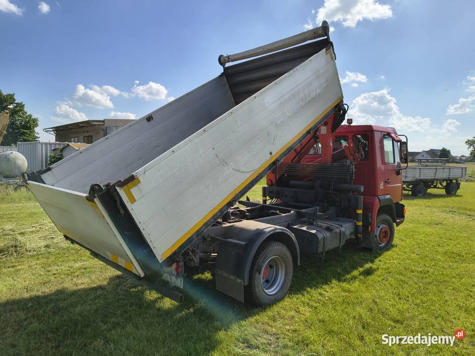 Man 10163 L2000 wywrotka kiper hds żuraw opolskie Opole
