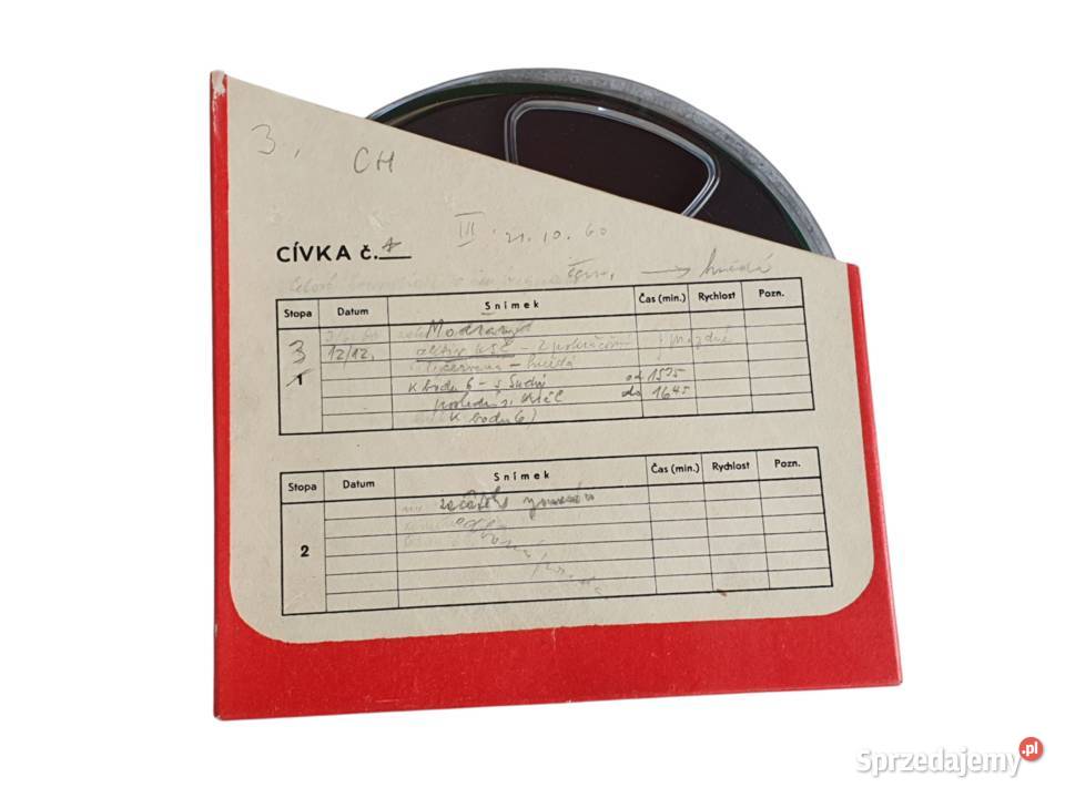 Stara taśma szpulkowa magnetofonowa SUPRAPHON CH Cieszyn