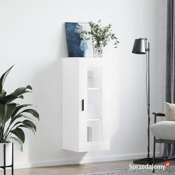 Szafka wisząca biała 345x34x90 WM828924 Warszawa