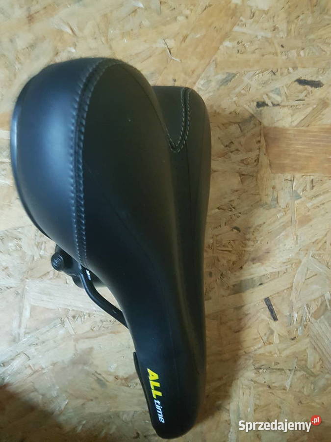 SIODEŁKO SIODŁO ROWEROWE SIEDZENIE czarne wąskie