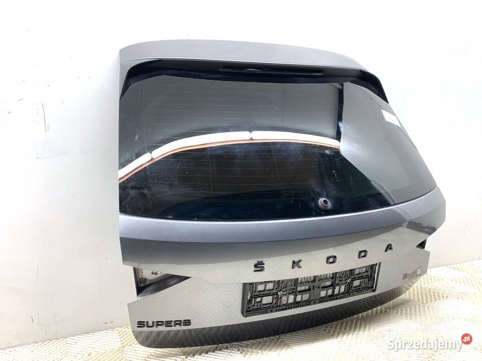 KLAPA TYŁ LF7C SKODA SUPERB III Kombi Graphite Klapy bagażnika