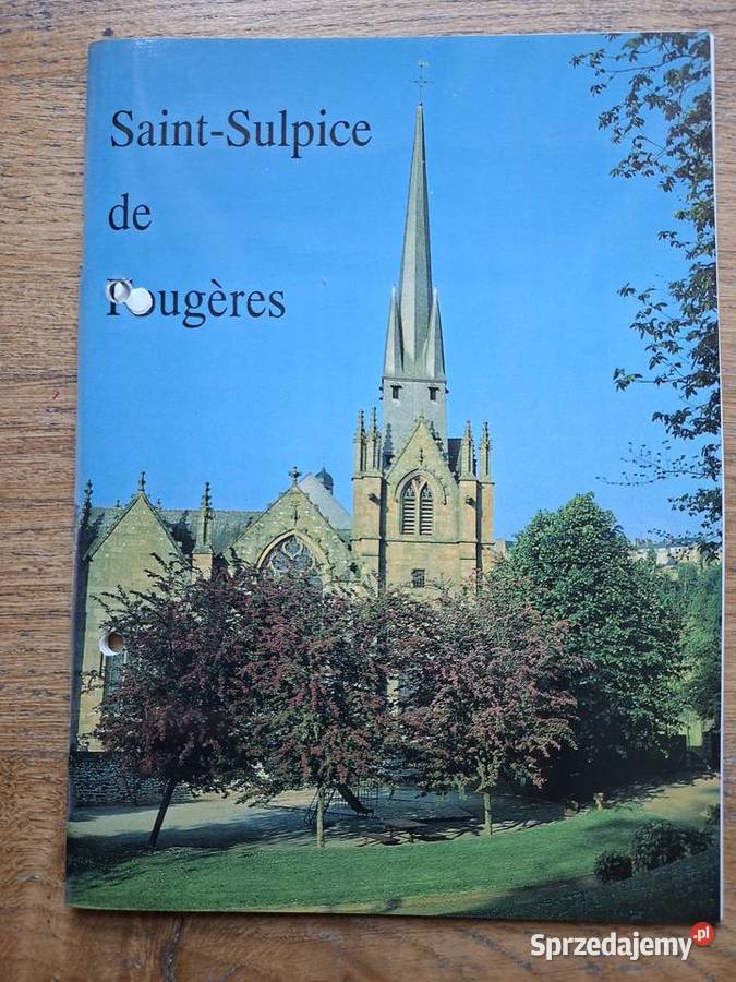Francja SaintSulpice de Fougeres j francuski przewodnik Mapy i przewodniki Kraków