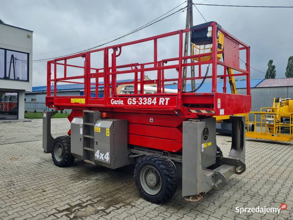 Podnośnik nożycowy spalinowy Genie GS3384RT wys