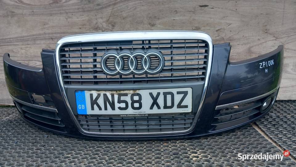 AUDI A6 C6 ZDERZAK PRZÓD HALOGEN osobowe