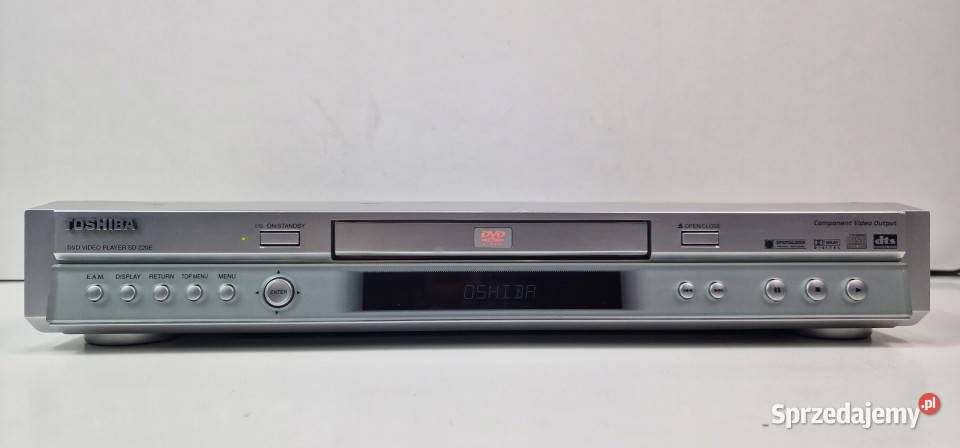 DVD CD player TOSHIBA SD220E SD 220 E stereo wielkopolskie Międzychód