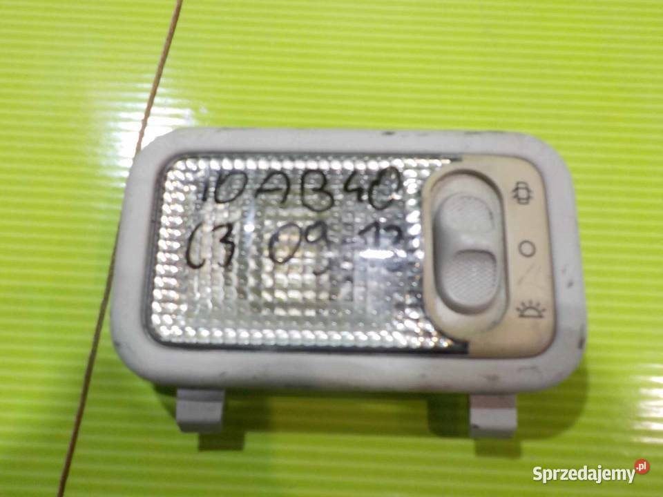 CITROEN C3 II 13r lampka podsufitki 9610095677 osobowe Suków