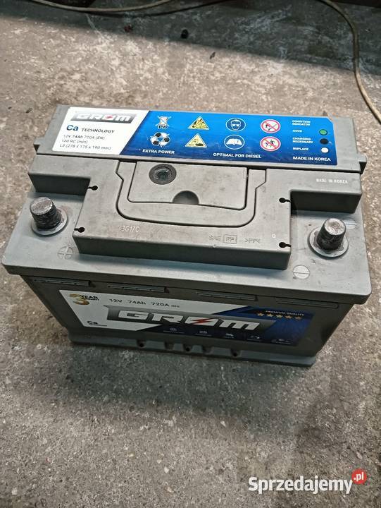 Akumulator 74 ah Dąbrowa Górnicza