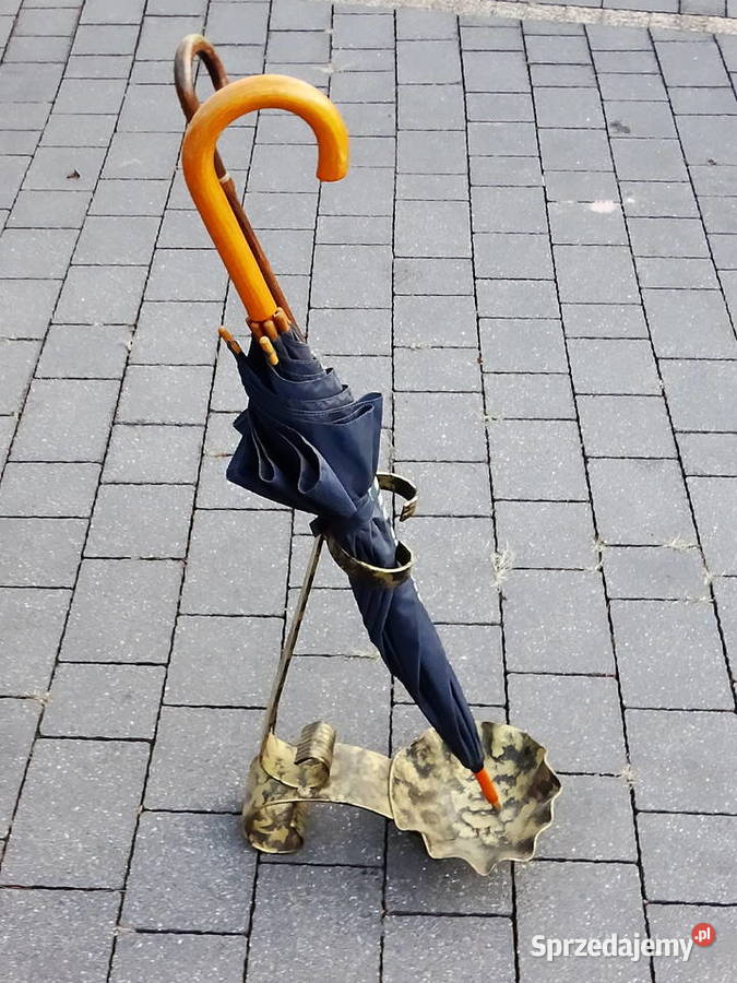 Metalowy stylowy niepowtarzalny stojak na Biłgoraj