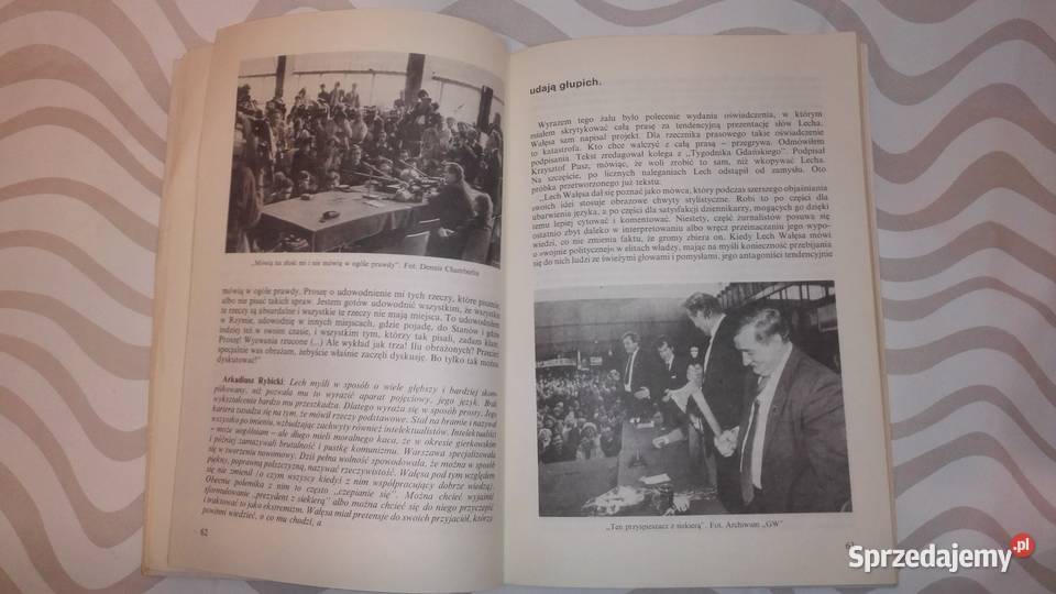 Jarosław Kurski Wódz 1991 rzadkie wydanie Poradniki, albumy i reportaże Katowice