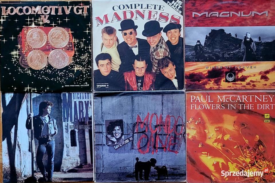 Płyty winylowe na gramofon ROCK lata 6080te XX