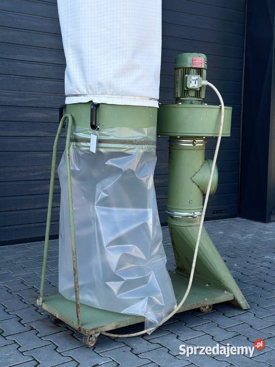 Odciąg trocin CORAL 1 workowy 22 kW 1386 Łabuńki Pierwsze