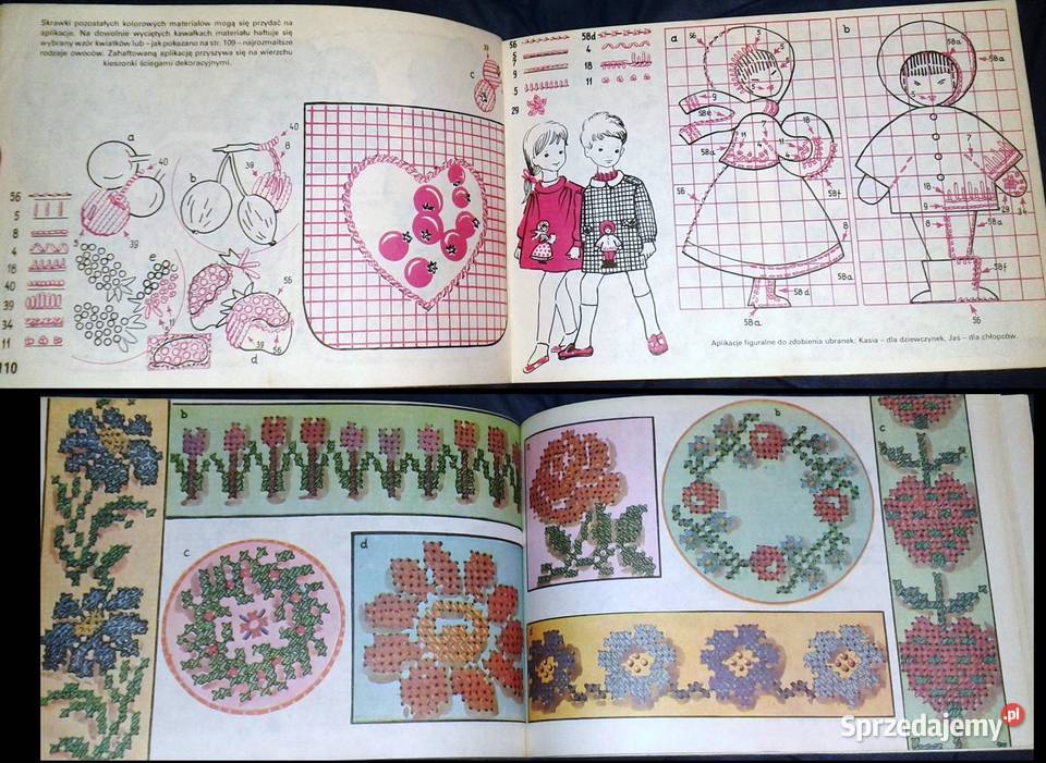 Haft dzieci Jadwiga Turska Chełm sprzedam