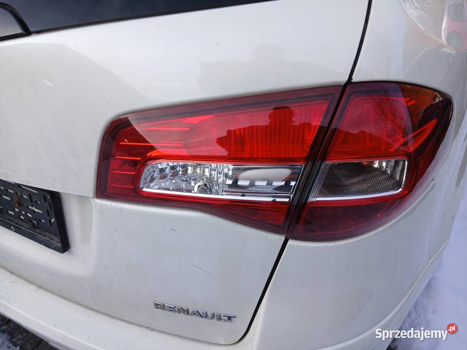 Lampa tylna tył Renault Koleos 2010 prawa osobowe Części samochodowe