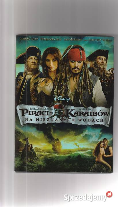 Piraci z Karaibów Na nieznanych wodach DVD lektor Pruszków