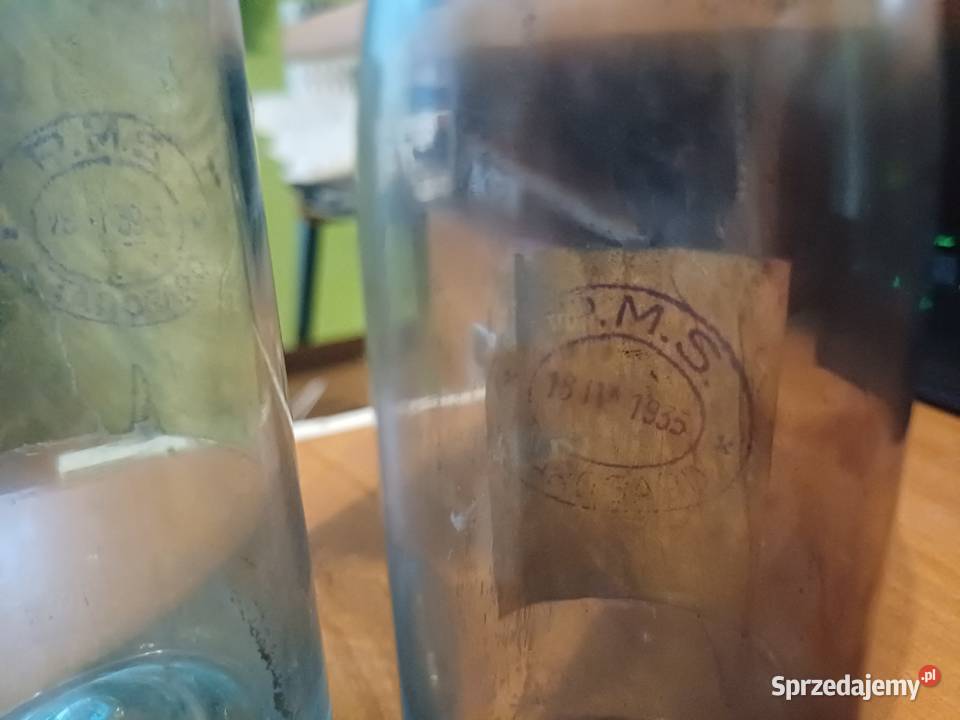 Butelki wódce lata 30 te Pozostałe Lublin