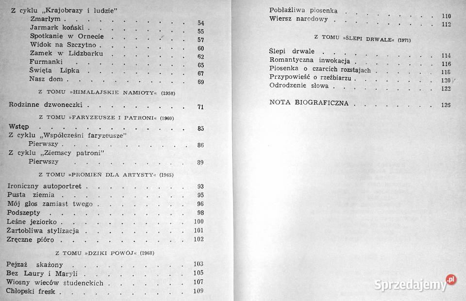 Poezje wybrane Jarosław Marek Rymkiewicz Chełm sprzedam