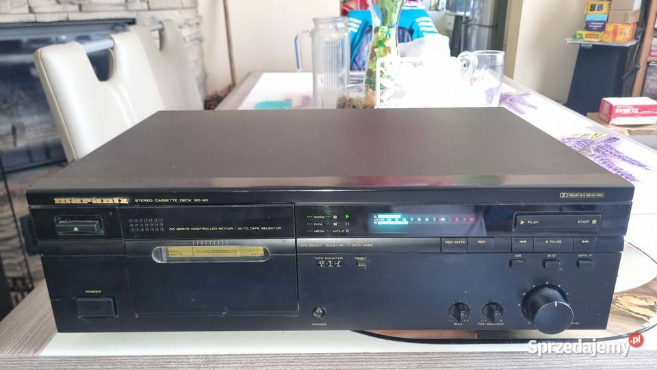 Magnetofon kasetowy Marantz SD40 Dolby B C MPX