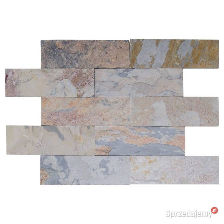 Płytki Łupek Indian Autumn naturalny 10x30x0813 pomorskie Gdynia