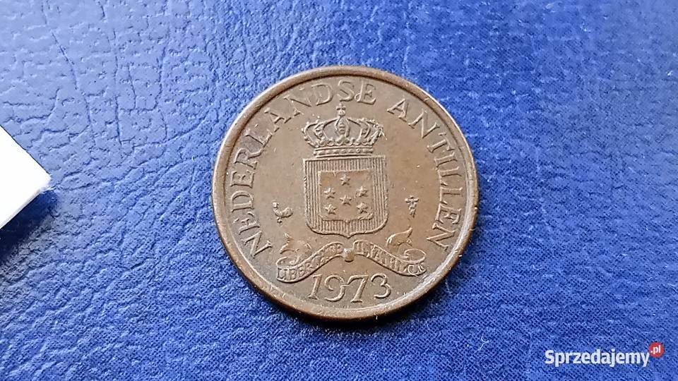 Stare monety 1 cent 1973 Antyle Holenderskie Lesko