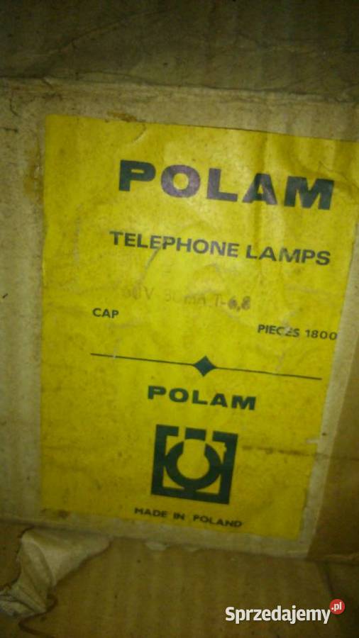 żarówki telefoniczne T55 T68 różne napięcia Wrocław sprzedam
