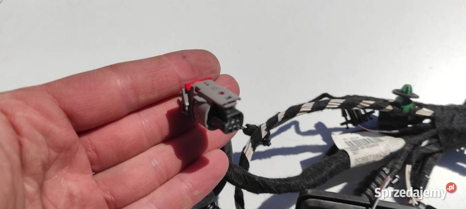 Instalacja wiązka drzwi lewy tył VW CC KEYLESS Karoseria Rusiec