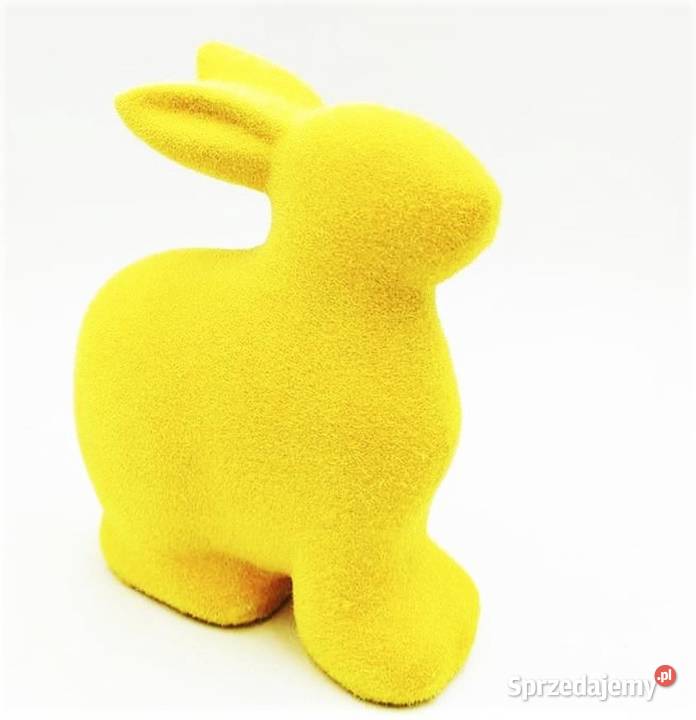 Zajączek Wielkanocny flokowany CH9 NOWY sprzedam