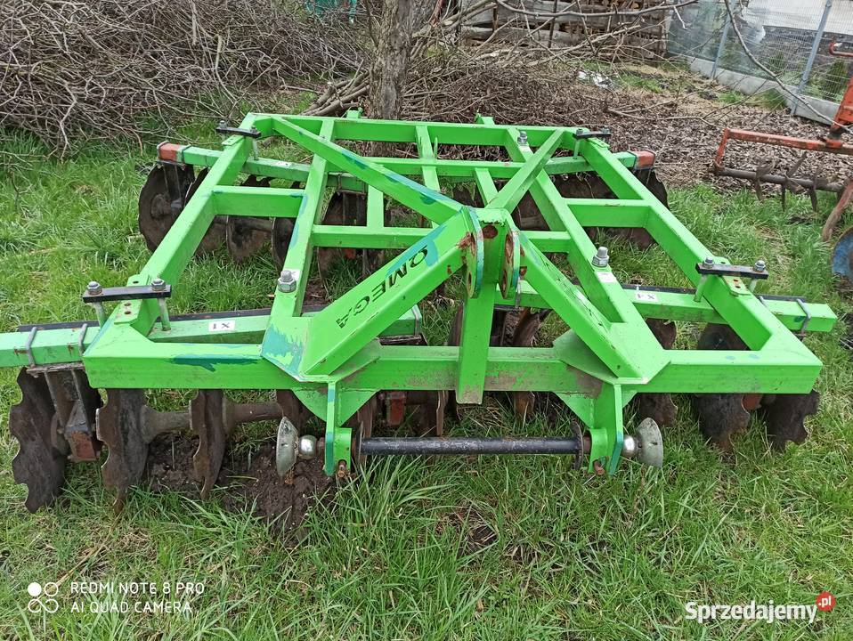 Talerzówka brona talerzowa typ X 24 m 46 talerzy nieuszkodzony