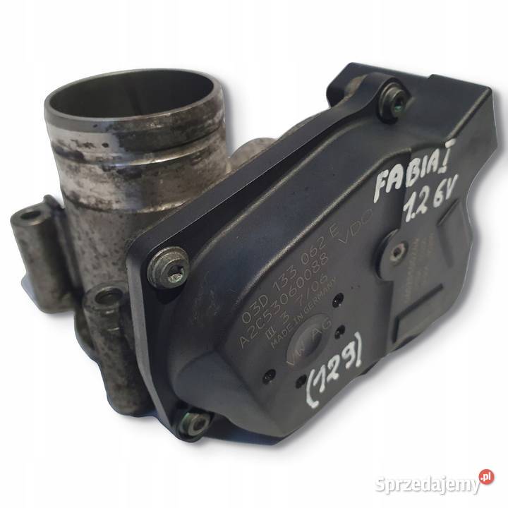 PRZEPUSTNICA VW Polo IV Skoda Fabia I 12 6V osobowe Chełm