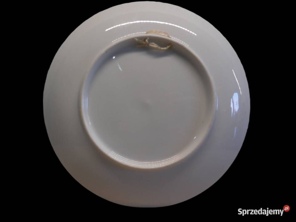 Talerz dekoracyjny kolekcjonerski Porcelana i szkło