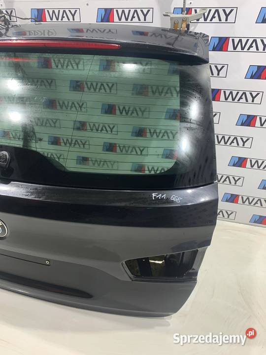 BMW F11 KLAPA BAGAŻNIKA TYŁ TYLNA 668 SCHWARZ II Klapy bagażnika Karoseria dolnośląskie sprzedam