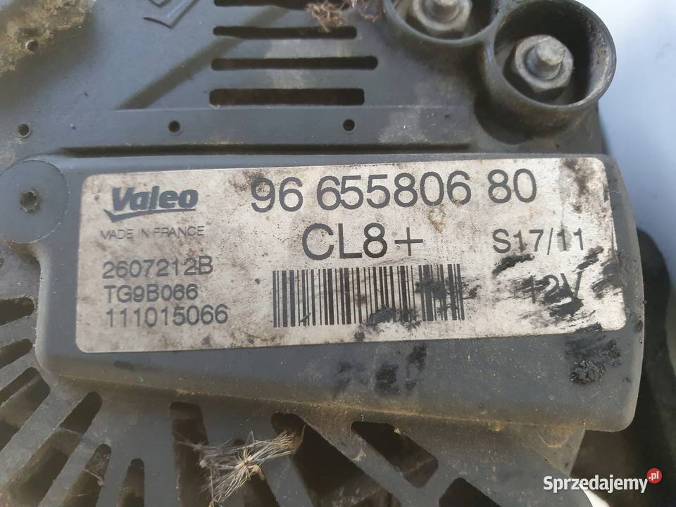 ALTERNATOR Citroen Berlingo II 16 HDI 9665580680 Rudka sprzedam