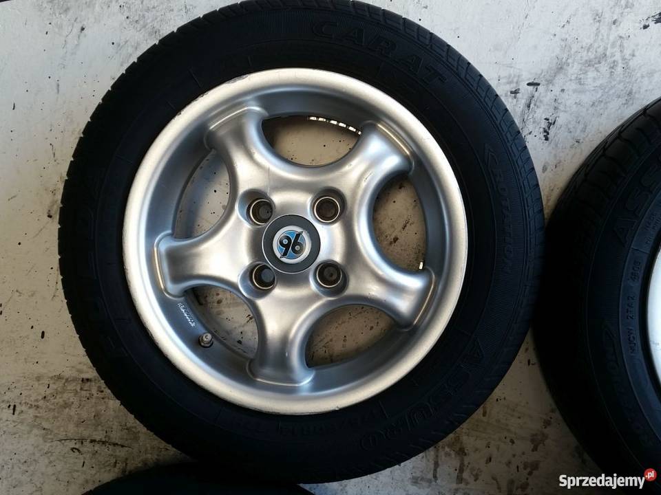 Felgi alu Enzo R13 4x100 Koła z oponami letnimi 175/60R13 5m ...