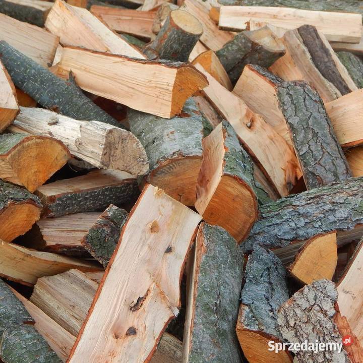 Drewno do kominka transport Brzoza Dąb Buk Grab Opał