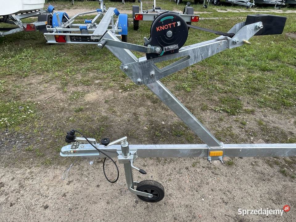 Przyczepa pod łódź Zasław PKZ11 750 Water RATY Piła