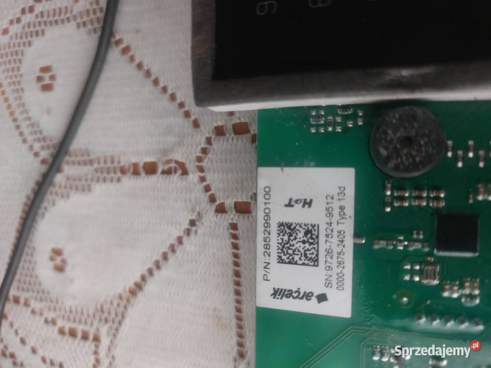 BEKO EWTV7636XAW 2471101000 MODUŁ PRALKI wolnostojące Nowy Sącz sprzedam