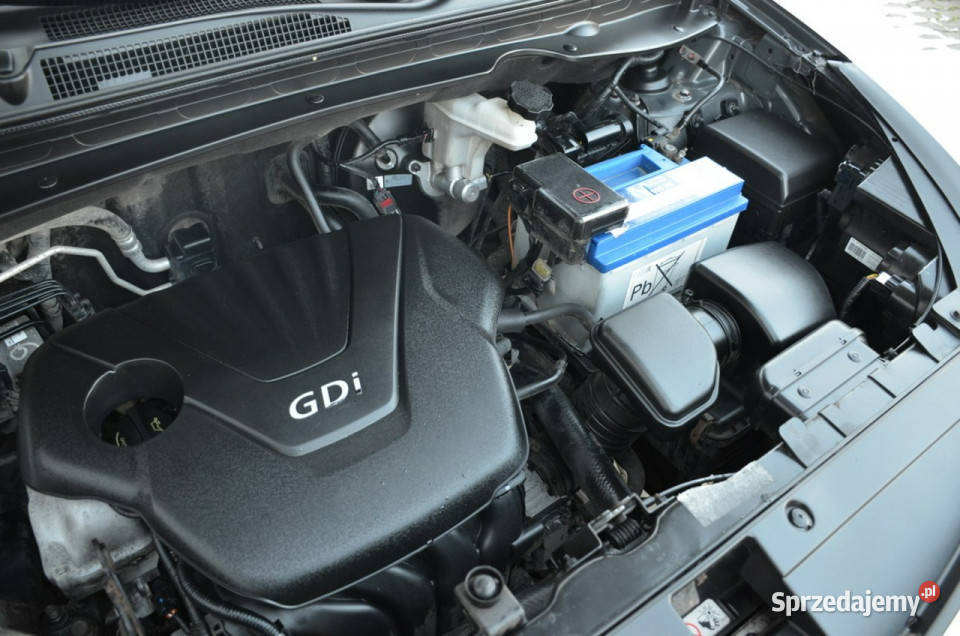 Kia Sportage Czarna Opłacona 16GDI 135 Serwis czujnik parkowania łódzkie